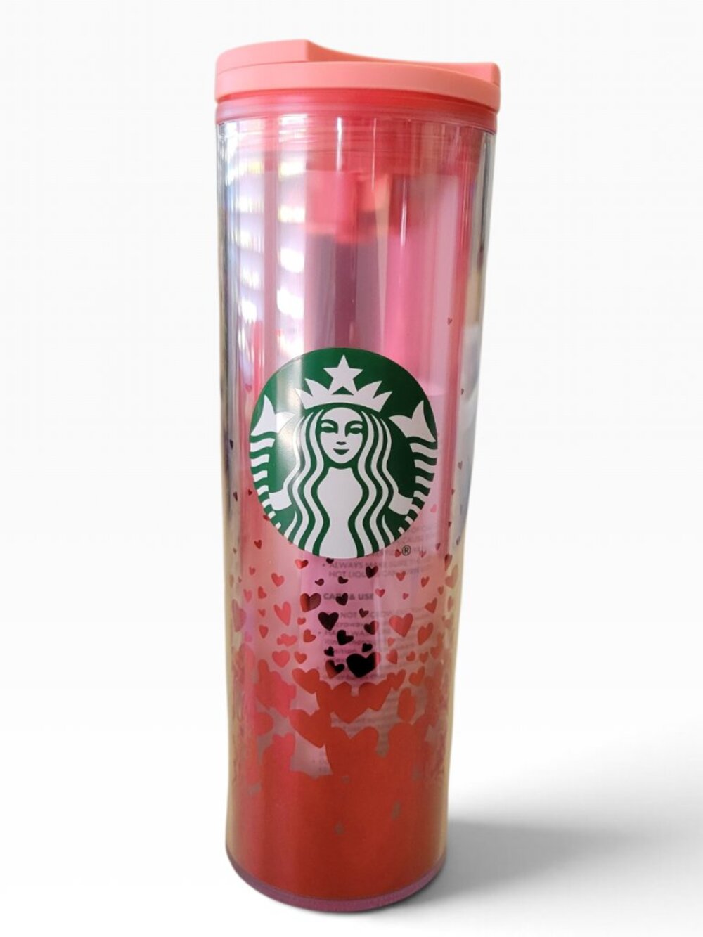 Starbucks 2022 Valentine's Day Collection Skinny Tumbler (16 oz)